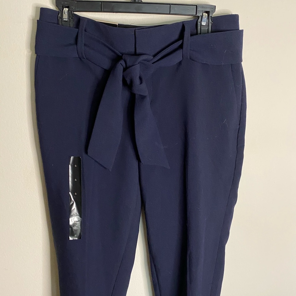 Banana Republic Tie Waist Cropped Dress Pants